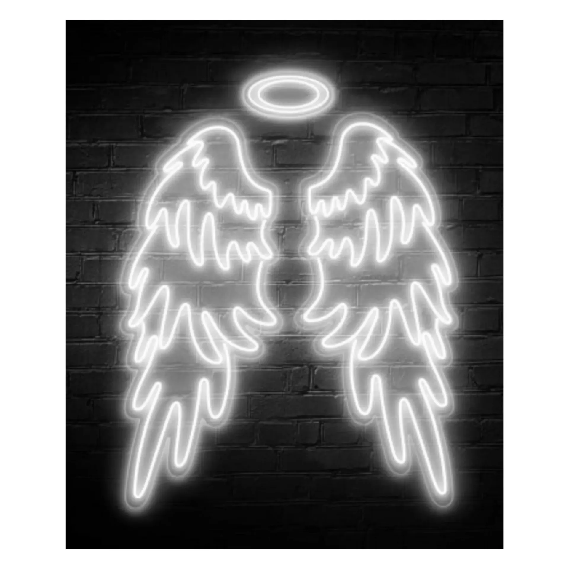 ANGEL WINGS NEON 120X144CM