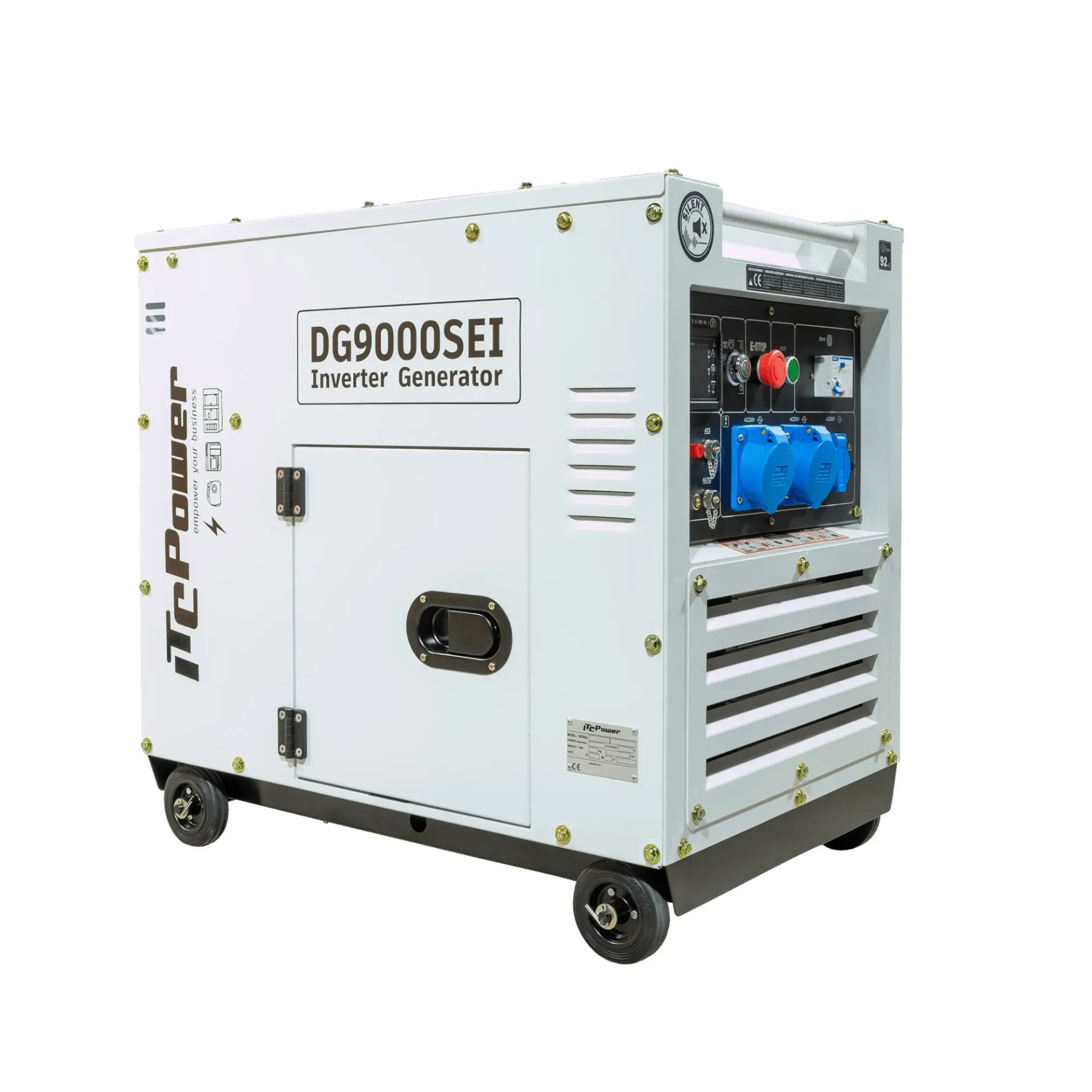 Generador Inverter Diésel 6500W ITCPower
