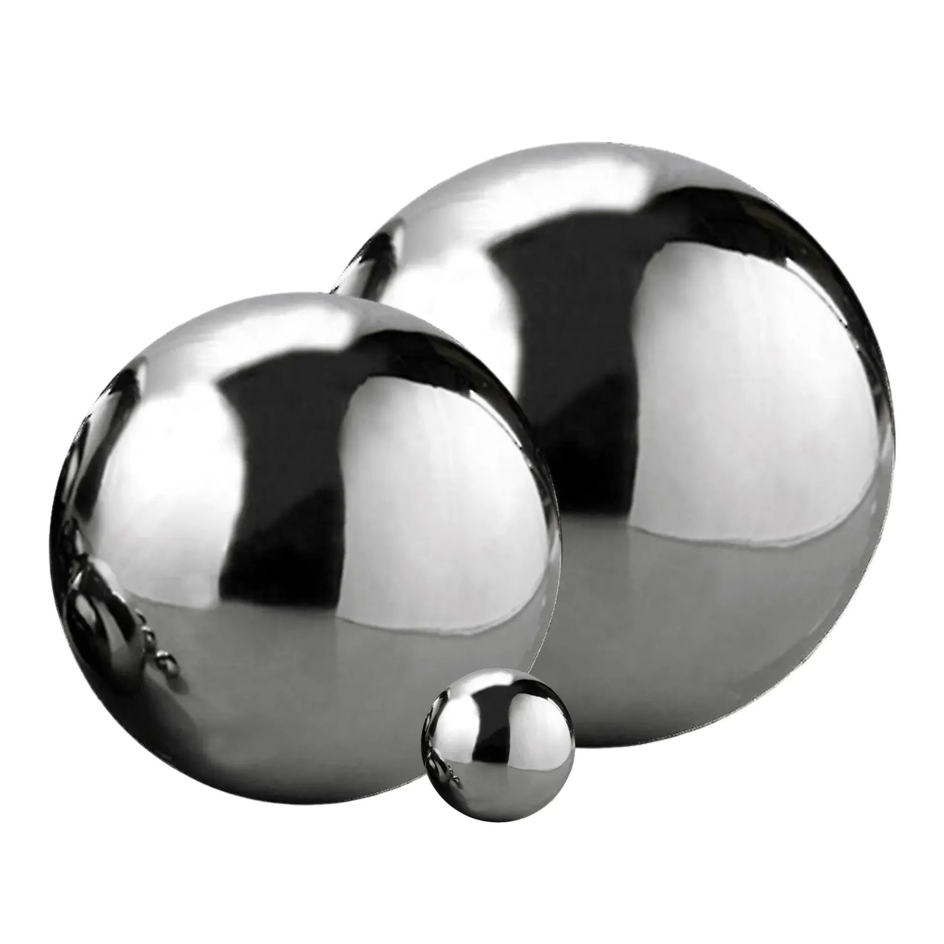 PACK Silver mirror balls x9u differents size