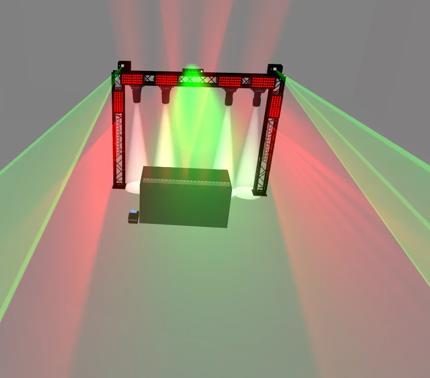 Pack 4 Iluminación + Haze + 8h tecnico 