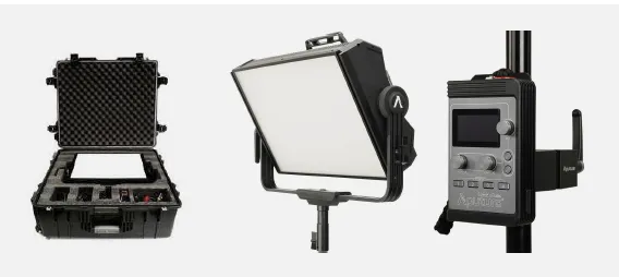 Apurture Nova P300C KIT Panel de luz LED 300W RGBWW con Travelling Case