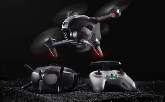 DRONE DJI FPV Grabación 4k 60fps perfil D-cinelike + OPERADOR