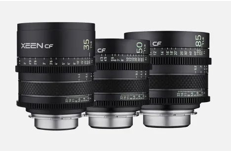 Objetivos Xeen CF 35mm - 50mm - 85mm T1.5 montura EF