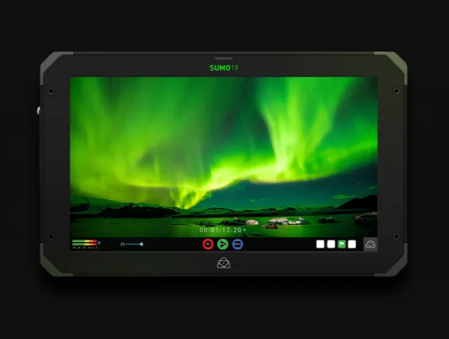 Pantalla Átomos Sumo 19” Monitor/Grabador