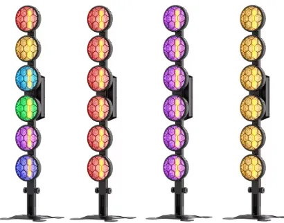 YUER Retro Circle 300W COB 4UNDS