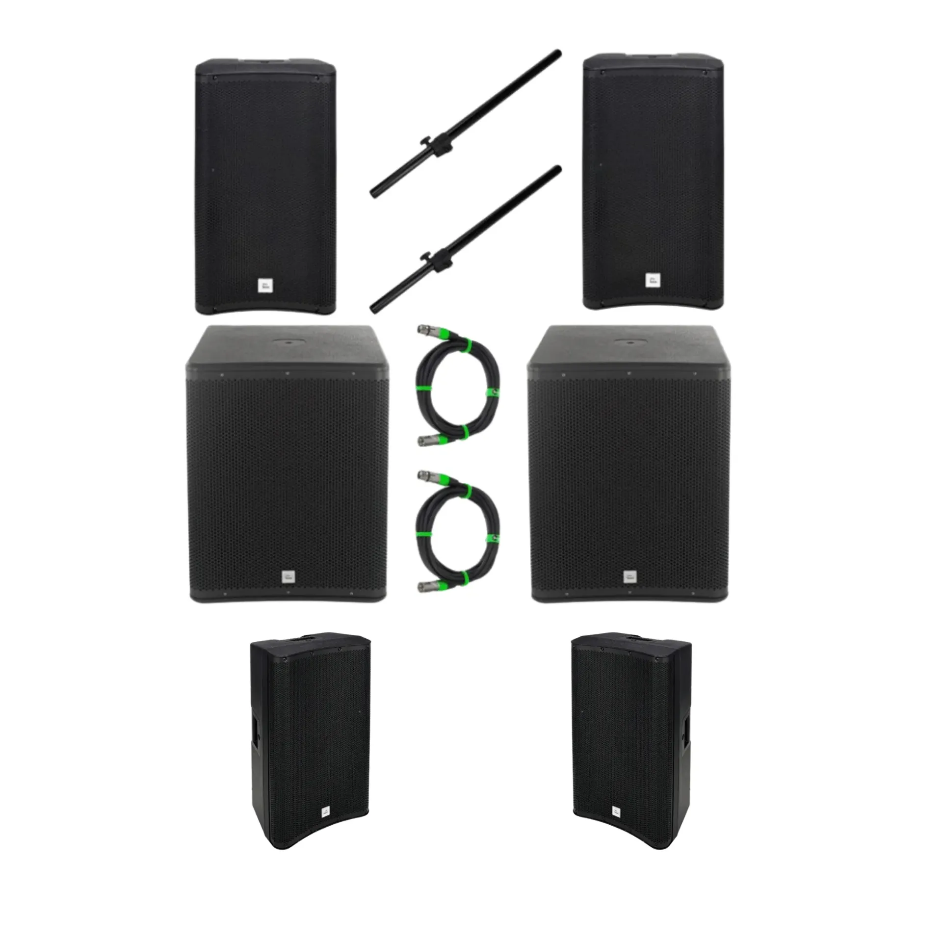 The box pro pack - 2x The box pro DSP 115 2x The box pro DSP 112 2x The box pro DSP 18 Sub