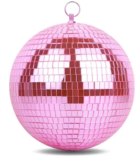 Disco ball pink